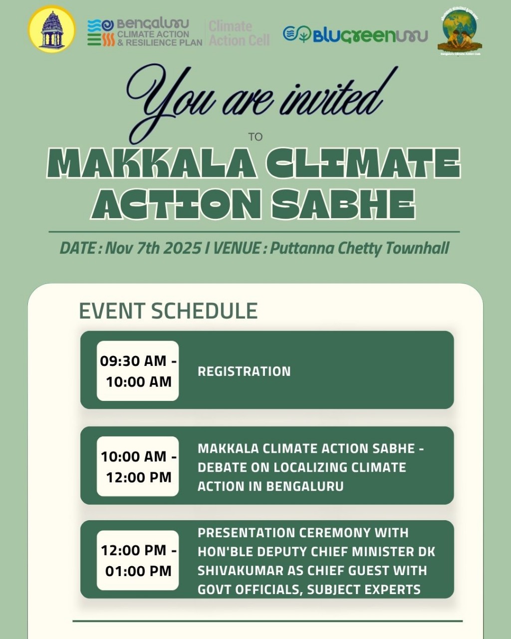 Bengaluru Makkala Climate Action Sabhe 2025